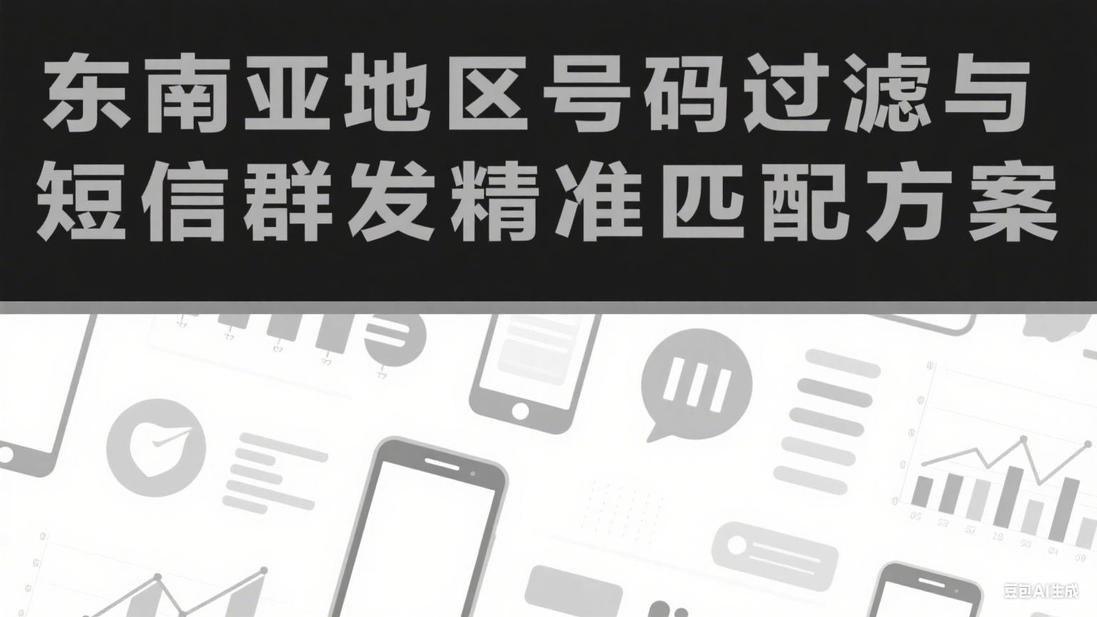 東南亞地區號碼過濾與短信群發精準匹配方案