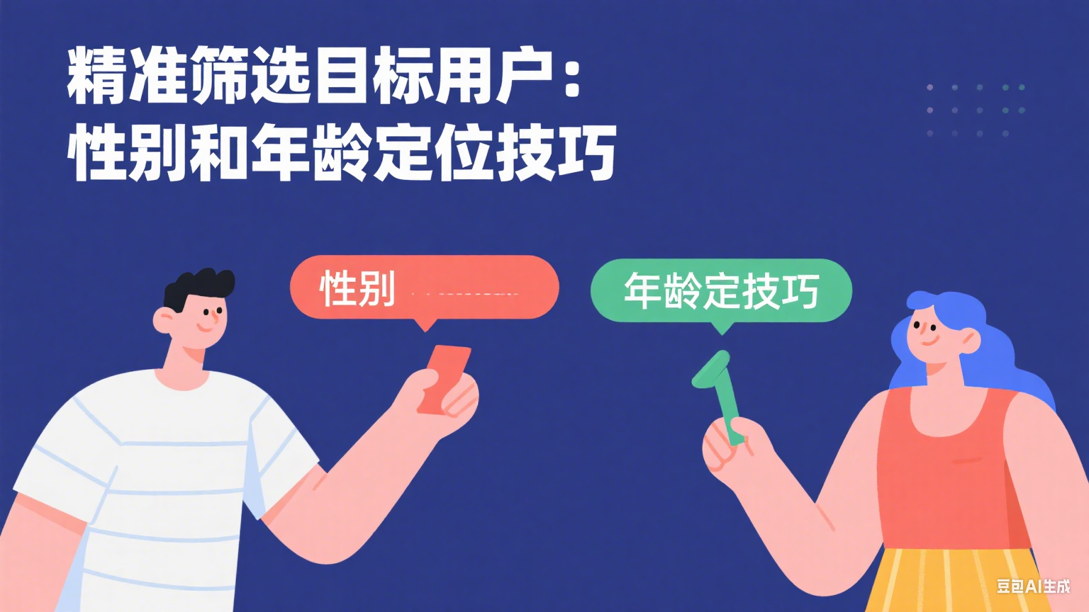 精準篩選目標用戶：性別和年齡定位技巧