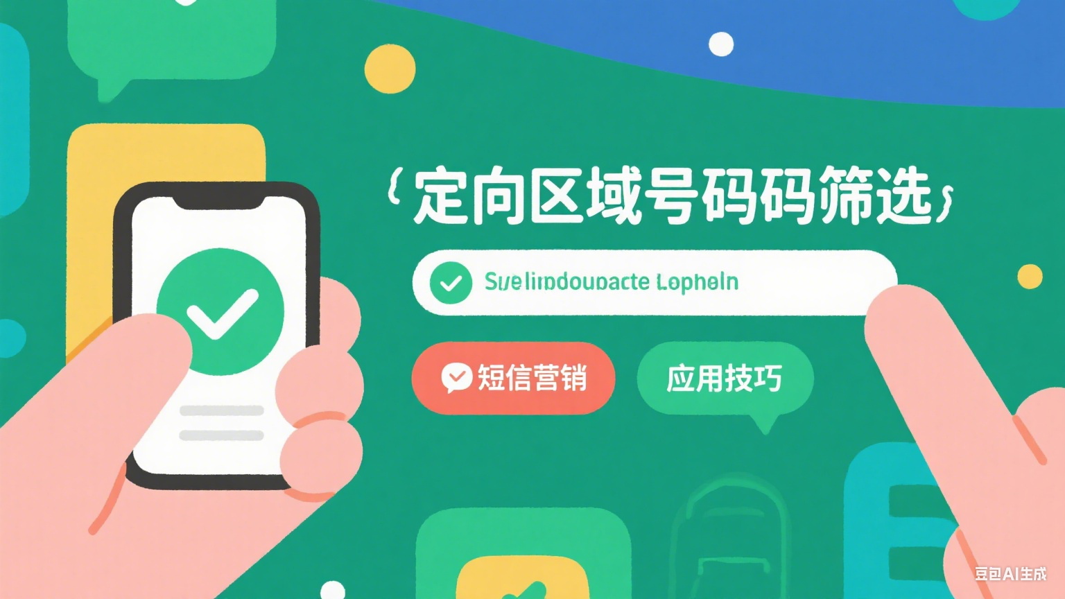 定向區域號碼篩選在短信營銷中的應用技巧